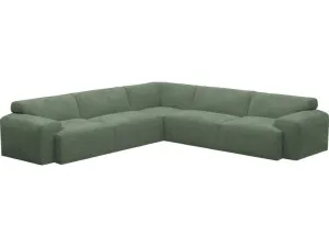 Copenhagen Tribute Dark Jade Sofa - 5 Seater Corner Sofa by James Lane, a Sofas for sale on Style Sourcebook