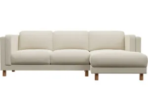 Hayes Alpine Mist Chaise Sofa - 3 Seater by James Lane, a Sofas for sale on Style Sourcebook
