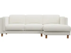 Hayes Tribute Shell Chaise Sofa - 3 Seater by James Lane, a Sofas for sale on Style Sourcebook