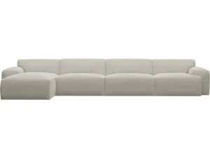Copenhagen Noa Desert Chaise Sofa - 4 Seater by James Lane, a Sofas for sale on Style Sourcebook
