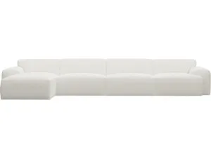 Copenhagen Tribute Shell Chaise Sofa - 4 Seater by James Lane, a Sofas for sale on Style Sourcebook
