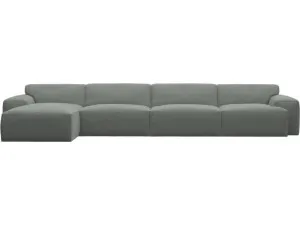 Copenhagen Tribute Storm Chaise Sofa - 4 Seater by James Lane, a Sofas for sale on Style Sourcebook