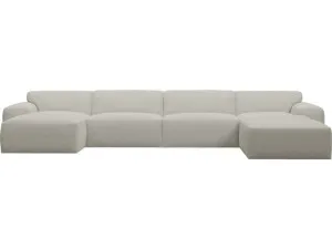 Copenhagen California Ivory Chaise Sofa - 5 Seater U Shaped Modular by James Lane, a Sofas for sale on Style Sourcebook