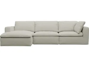 Cloud Deep California Ivory Modular Sofa - 3 Seater Chaise by James Lane, a Sofas for sale on Style Sourcebook