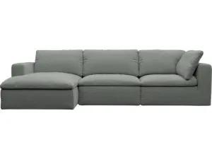 Cloud Deep Tribute Storm Modular Sofa - 3 Seater Chaise by James Lane, a Sofas for sale on Style Sourcebook