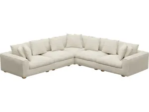 Tully Alpine Mist Modular Sofa - 5 Piece by James Lane, a Sofas for sale on Style Sourcebook