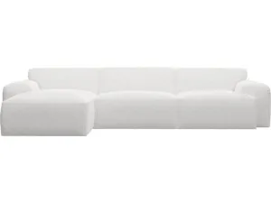 Copenhagen Noa Fog Chaise Sofa - 3 Seater by James Lane, a Sofas for sale on Style Sourcebook