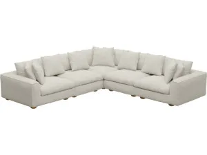 Tully Toorak Pearl Modular Sofa - 5 Piece by James Lane, a Sofas for sale on Style Sourcebook