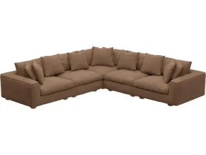 Tully Tribute Chestnut Modular Sofa - 5 Piece by James Lane, a Sofas for sale on Style Sourcebook