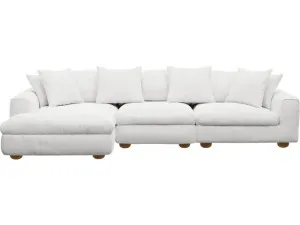 Tully Noa Fog Chaise Sofa - 3 Seater by James Lane, a Sofas for sale on Style Sourcebook