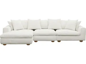 Tully Tribute Shell Chaise Sofa - 3 Seater by James Lane, a Sofas for sale on Style Sourcebook