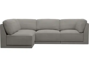 Emily Modular Sofa Isla Soft Grey - 4 Piece by James Lane, a Sofas for sale on Style Sourcebook