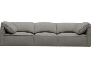Kai Isla Soft Grey Modular Sofa - 3 Seater by James Lane, a Sofas for sale on Style Sourcebook