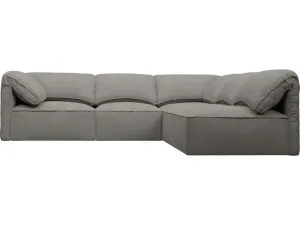 Kai Isla Soft Grey Modular Sofa - 5 Seater by James Lane, a Sofas for sale on Style Sourcebook