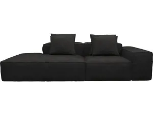 Riley California Charcoal Modular Sofa - 1x Arm, 1x Armless, 1x Left Terminal by James Lane, a Sofas for sale on Style Sourcebook