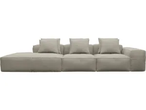 Riley Plaza Natural Modular Sofa - 1x Arm, 2x Armless, 1x Left Terminal by James Lane, a Sofas for sale on Style Sourcebook