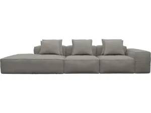 Riley Isla Soft Grey Modular Sofa - 1x Arm, 2x Armless, 1x Left Terminal by James Lane, a Sofas for sale on Style Sourcebook