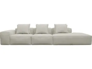 Riley California Ivory Modular Sofa - 1x Arm, 2x Armless, 1x Right Terminal by James Lane, a Sofas for sale on Style Sourcebook