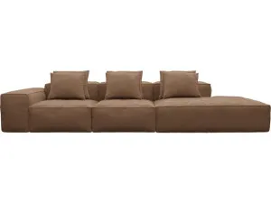 Riley Tribute Chestnut Modular Sofa - 1x Arm, 2x Armless, 1x Right Terminal by James Lane, a Sofas for sale on Style Sourcebook