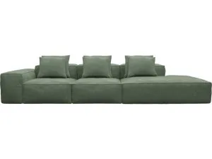 Riley Tribute Dark Jade Modular Sofa - 1x Arm, 2x Armless, 1x Right Terminal by James Lane, a Sofas for sale on Style Sourcebook