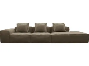 Riley Tribute Walnut Modular Sofa - 1x Arm, 2x Armless, 1x Right Terminal by James Lane, a Sofas for sale on Style Sourcebook