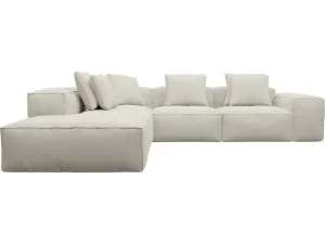 Riley Toorak Pearl Modular Sofa - Arm, 2x Armless, Corner, Left Terminal by James Lane, a Sofas for sale on Style Sourcebook