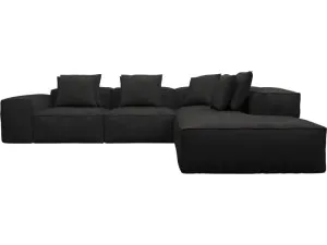 Riley California Charcoal Modular Sofa - Arm, 2x Armless, Corner, Right Terminal by James Lane, a Sofas for sale on Style Sourcebook