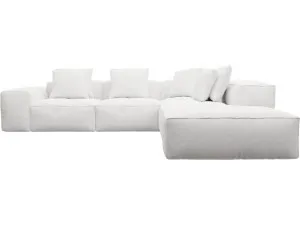 Riley Noa Fog Modular Sofa - Arm, 2x Armless, Corner, Right Terminal by James Lane, a Sofas for sale on Style Sourcebook