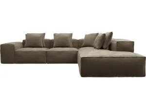 Riley Tribute Walnut Modular Sofa - Arm, 2x Armless, Corner, Right Terminal by James Lane, a Sofas for sale on Style Sourcebook