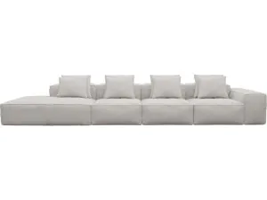Riley Avon Mineral Modular Sofa - 1x Arm, 3x Armless, 1x Left Terminal by James Lane, a Sofas for sale on Style Sourcebook