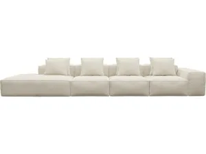 Riley Alpine Mist Modular Sofa - 1x Arm, 3x Armless, 1x Left Terminal by James Lane, a Sofas for sale on Style Sourcebook