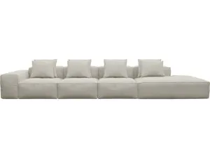 Riley Noa Desert Modular Sofa - 1x Arm, 3x Armless, 1x Right Terminal by James Lane, a Sofas for sale on Style Sourcebook