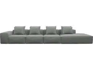 Riley Tribute Storm Modular Sofa - 1x Arm, 3x Armless, 1x Right Terminal by James Lane, a Sofas for sale on Style Sourcebook
