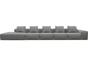Riley Maya Flint Modular Sofa - 1x Arm, 4x Armless, 1x Left Terminal by James Lane, a Sofas for sale on Style Sourcebook