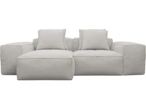 Riley Avon Mineral Modular Sofa - 2 Seater Chaise by James Lane, a Sofas for sale on Style Sourcebook
