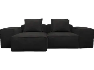 Riley California Charcoal Modular Sofa - 2 Seater Chaise by James Lane, a Sofas for sale on Style Sourcebook