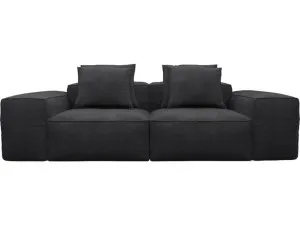Riley Plaza Flint Grey Modular Sofa - 2 Seater by James Lane, a Sofas for sale on Style Sourcebook