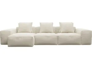 Riley Alpine Mist Modular Sofa - 3 Seater Chaise by James Lane, a Sofas for sale on Style Sourcebook