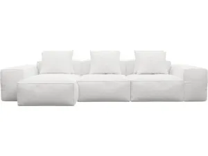 Riley Noa Fog Modular Sofa - 3 Seater Chaise by James Lane, a Sofas for sale on Style Sourcebook