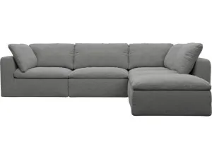 Cloud Deep Maya Flint Modular Sofa - 5 Piece by James Lane, a Sofas for sale on Style Sourcebook