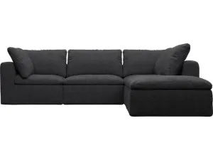 Cloud Plaza Flint Grey Modular Sofa - 5 Piece by James Lane, a Sofas for sale on Style Sourcebook