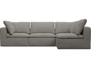 Cloud Isla Soft Grey Modular Sofa - 4 Piece by James Lane, a Sofas for sale on Style Sourcebook