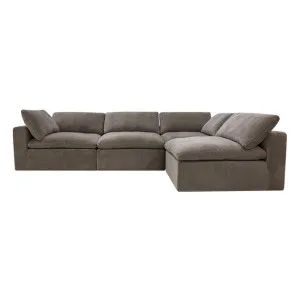 Cloud Deep Muse Mink Modular Sofa - 4 Piece by James Lane, a Sofas for sale on Style Sourcebook