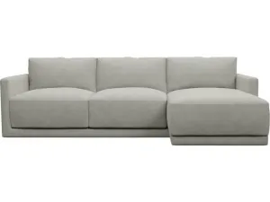 Haven Toorak Pebble Chaise Sofa - 3 Seater  by James Lane, a Sofas for sale on Style Sourcebook