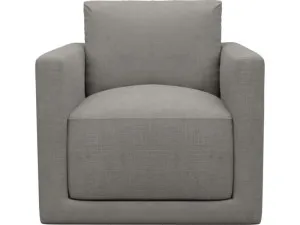 Haven Isla Soft Grey Swivel Chair by James Lane, a Sofas for sale on Style Sourcebook