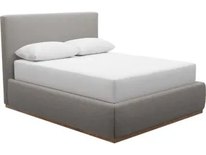 Haven Gas Lift Bed Boucle Pumice by James Lane, a Beds & Bed Frames for sale on Style Sourcebook