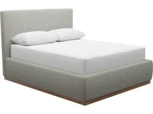 Haven Gas Lift Bed Toorak Pebble by James Lane, a Beds & Bed Frames for sale on Style Sourcebook