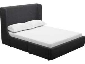 Lucy Drawer Bed Plaza Flint Grey by James Lane, a Beds & Bed Frames for sale on Style Sourcebook