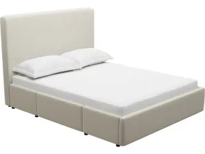 Aria Drawer Bed Muse Flax by James Lane, a Beds & Bed Frames for sale on Style Sourcebook