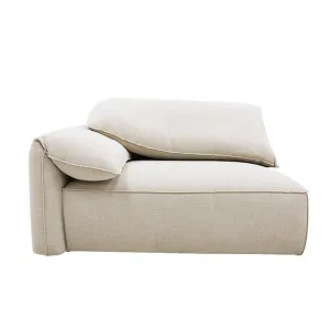Clarence Santa Fe Sand 2 Seat Left Arm Facing Sofa Module by James Lane, a Sofas for sale on Style Sourcebook